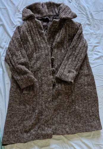 1970s brown heavy - brown, knit