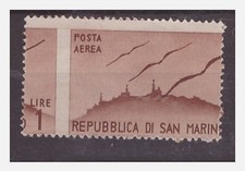 SAN MARINO 1946 - POSTA AEREA
