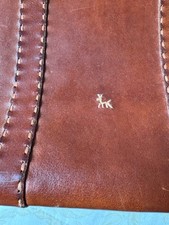 Borsa Piccola A Mano In Vero Cuoio Artigianale Come Nuova