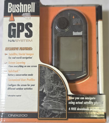 Bushnell gps onix 200 - bushnell,