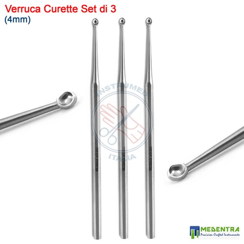 Verruca curette pelle - verruca,