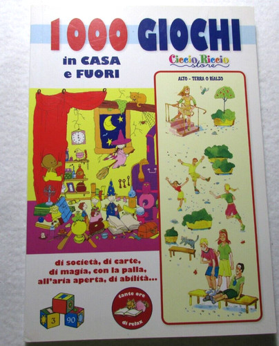 Libro 1000 giochi casa - giochi,