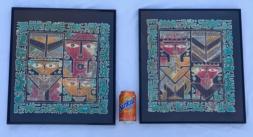 Dipinto batik firmato murjoko - firmato,