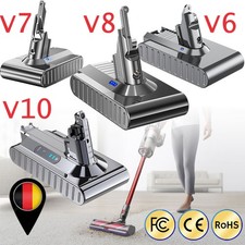 Batteria 9000 mAh per aspirapolvere Dyson V8 V7 V6 V10 6,0 Ah SV10 Animal Absolute