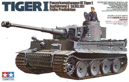 Tamiya carro armato vi tiger - -,