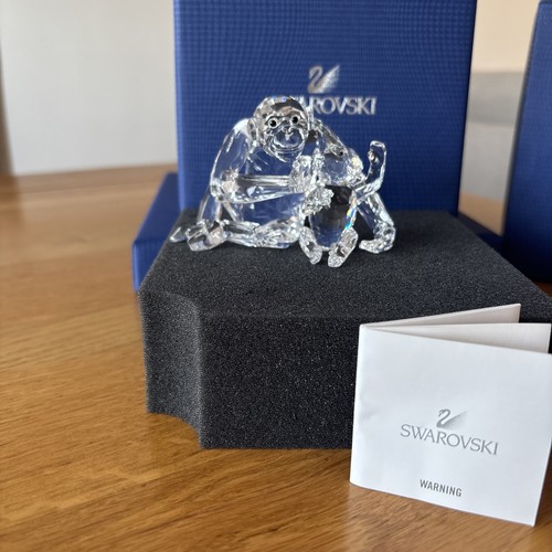 Swarovski crystal scimpanzé - crystal,