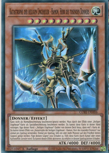 Yugioh casastro dei - yugioh, 1x