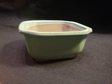 Vaso per bonsai in gres smaltato