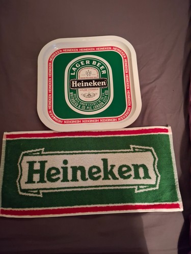 Heineken unused beer towel - heineken,