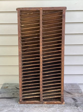 Antico mobiletto tipografico