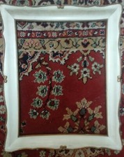 ANTICA CORNICE LIBERTY BIANCO E  ORO A GUANTIERA