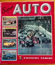 ALBUM PANINI "SUPER AUTO" 1977 COMPLETO/FULL, ottimo stato, figurine originali!