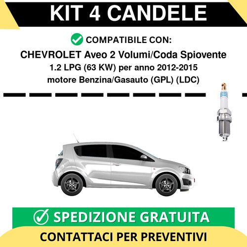 Kit candele per - 4,