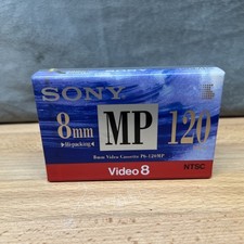 Sony 8mm MP 120 Videocassetta