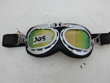 occhiali in pelle moto vintage