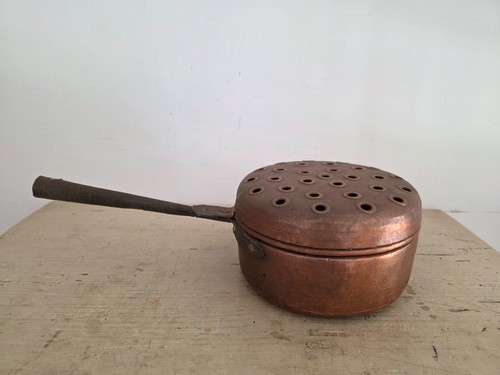 Antico scaldaletto scaldino - scaldaletto,