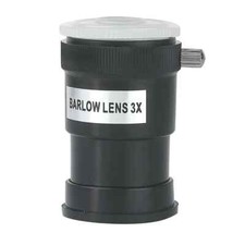 Barlow Lens 3X Plastica per Telescopio 1,25" -Obiettivo Moltiplicatore Pratico Economico