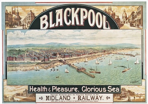 Midland railway blackpool - railway,