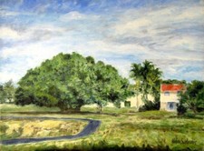 Quadro paesaggio