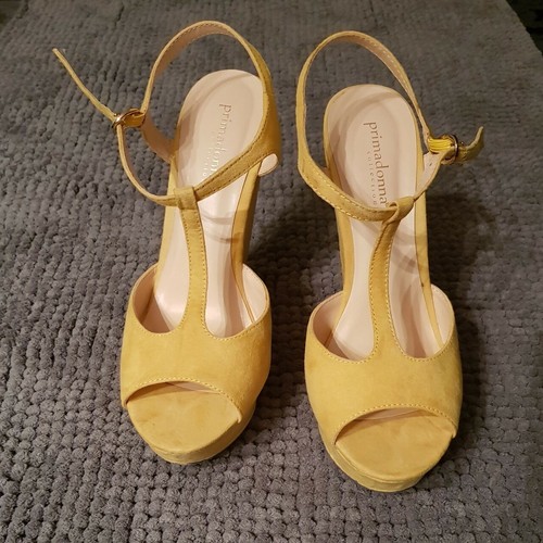 Zeppe primadonna giallo - zeppe,