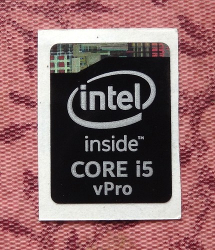 Adesivo intel core vpro - core,