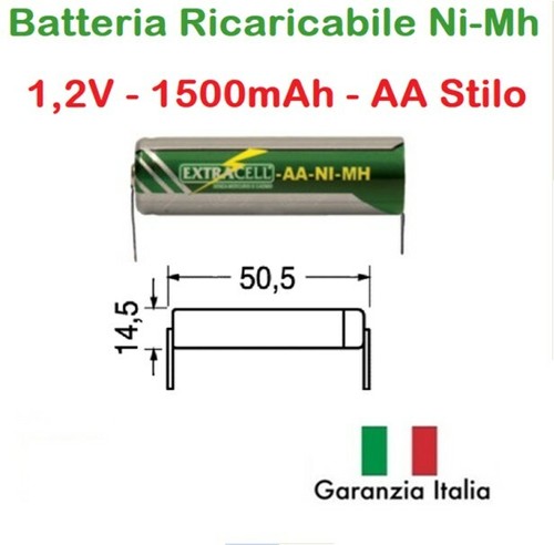 Batteria ricaricabile mh - ricaricabile, ni-mh