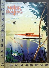 1933 MOTOBARCA CABINA