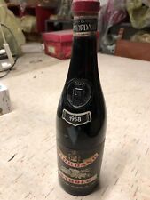 Barolo Giordano 1958 Valle Talloria Alba cl. 0.72 vol. 13.5%