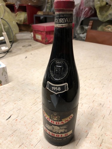 Barolo giordano 1958 valle - barolo,