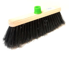 SCOPA INDUSTRIALE PIUMATA SPAZZOLONE IN LEGNO PAVIMENTI SPAZZOLA CM. 28