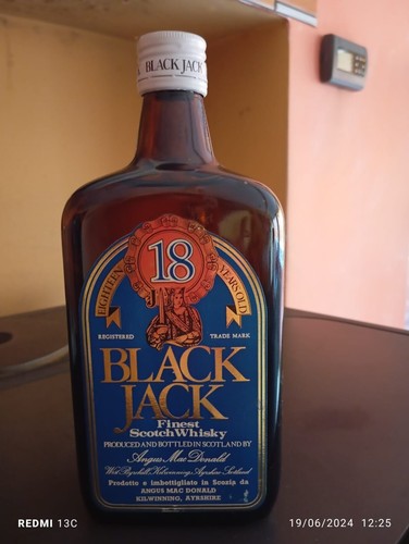 Bottiglia black jack years - jack, 18