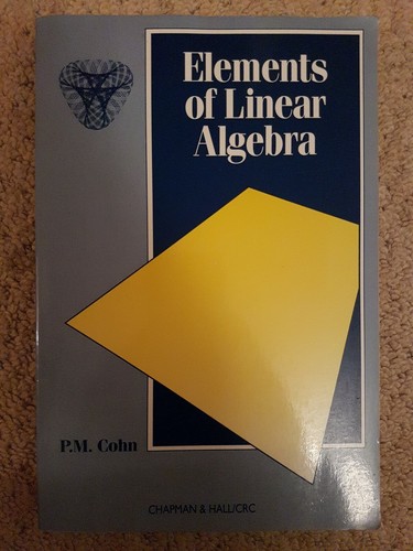 Elements linear algebra - linear,