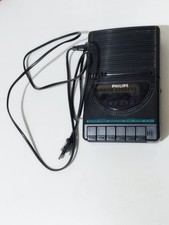 Vintage PHILIPS CASSETTE REGISTRATORE D6280/00 ANNI 80 Funzionante mangianastri