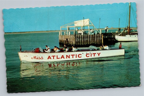 Cartolina motoscafo miss - cartolina,