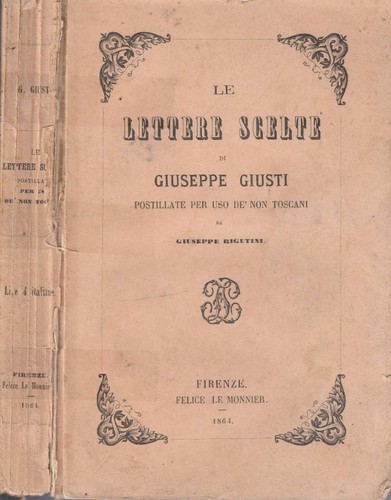 Lettere scelte postillate - lettere, scelte.