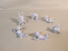 Serie Di Sei Putti Porcellana