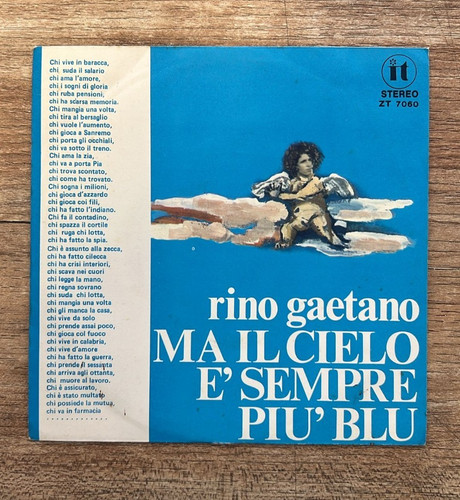 Rino gaetano cielo è - ma,
