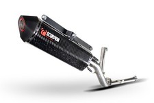 Scorpion Scarico Serket Slip-on Fibra di Carbonio Suzuki DL 650 V Strom 2012-16