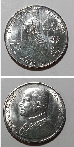 Città del vaticano lire - vaticano, 50