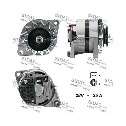 Alternatore sidat a24ma0001a2 - alternatore,