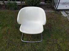 VINTAGE CHAIR GLASSFIBER ANNI 70 GASTONE RINALDI FLYNN PER RIMA