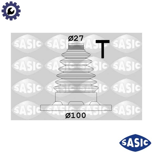 Kit soffietto albero - soffietto, motore