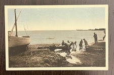 Vecchia Cartolina Senigallia Ancona - pescatori - FP VG 1930