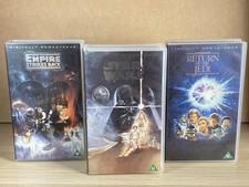 Star Wars Original Trilogy VHS British Edition SEALED 1993