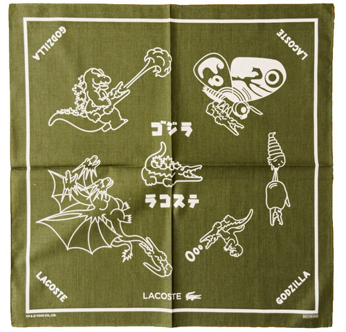 Bandana lacoste godzilla - lacoste,