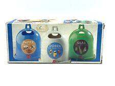 Vintage Bruder MAN Side Loading Garbage Recycle  Bin Bell # NIB HI