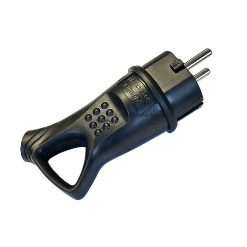 Spina schuko volante gomma con - volante,