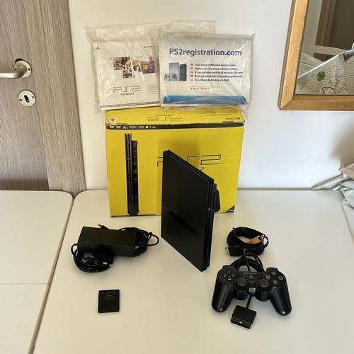 Ps2 slim console - ps2, boxata