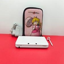 Nintendo 3DS XL Console Bianca Custodia principessa Peach