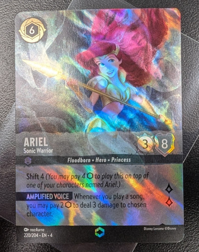 Ariel carta inglese sonic - ariel,
